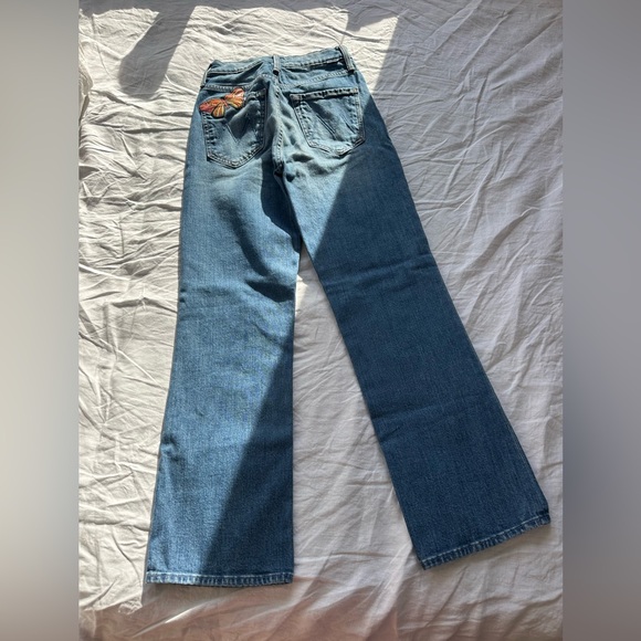 Mother Butterfly Patch Jeans in Size 24 - Picture 3 of 5